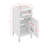 20" Small Bathroom Vanity With Sink, Tip-Out Drawers & Storage Racks & Adjustable Shelf-548587487