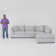 Flagler Upholstered Sectional
