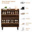 16 Pair Shoe Storage Cabinet