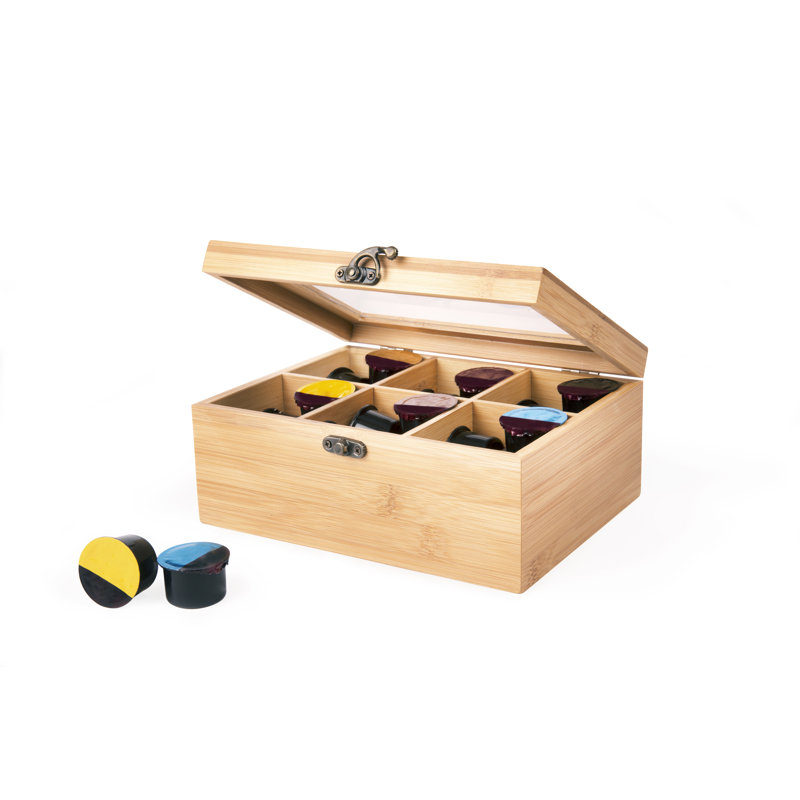 Excelsa Ecoliving Bamboo Tea Box