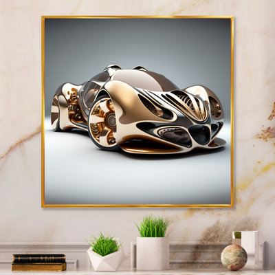 Futuriste Bugatti Design I - reproduction sur toile