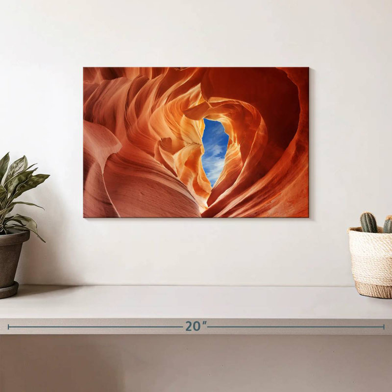 Alvord Peaceful Antelope Canyon, 8" H x 12" W