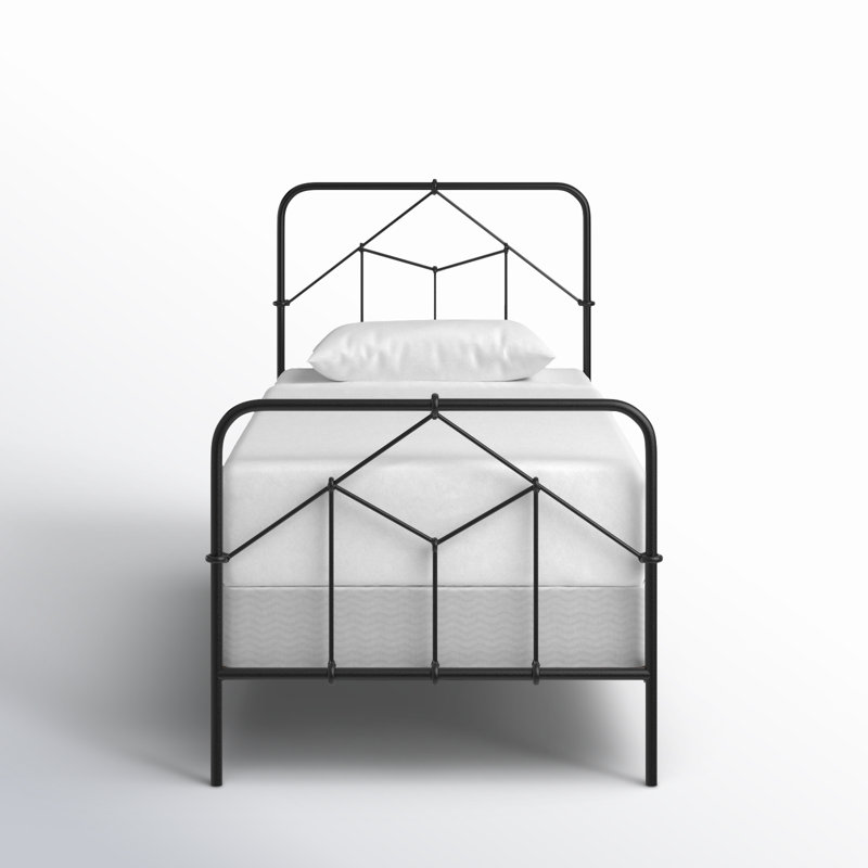 Casey Bed, Vintage Black, Twin