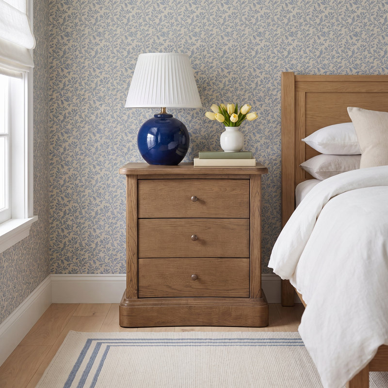 Clarence Nightstand Natural, Brown