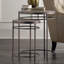 St. Armand Solid Wood Nesting End Table