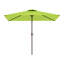  Parasol de marché rectangulaire 120 po x 78 po avec manivelle-1920056181