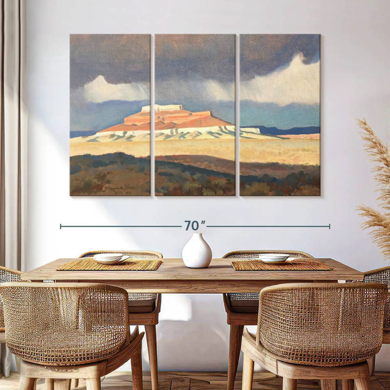 Alvord Thunder Over Shiprock, 42" H x 65" W