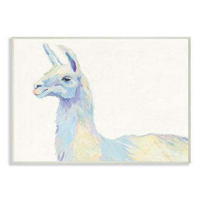 Ophelia The Llama by Avery Tillmon - Painting