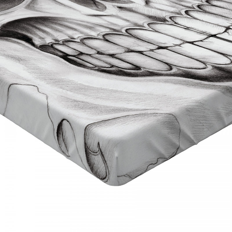 Drap-housse en microfibre Jour des Morts, Drap-housse simple TG