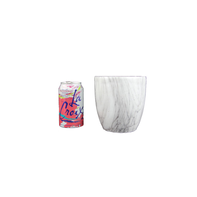Pot à fleurs en orchidée pictor, H 5,25 po x l 4,5 po x P 4,5 po