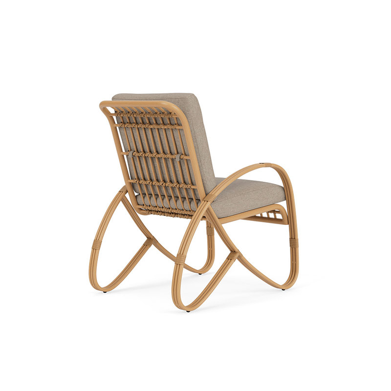 Riviera Outdoor Lounge Chair, Demo Oatmeal