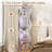 Modern LED Corner Bookshelf With Remote, 5 Tier Lighted Display Shelf, RGB 7 Color Floor Standing Bookcase Storage Rack-2067335630