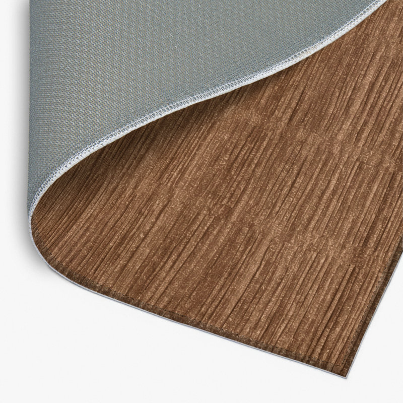 Tapis brun uni d'intérieur et d'extérieur, Rectangle 4pi x 6 pi