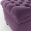 Rangement mauve 50 po x l 20,5 po H 18,3 po - Tissu, bouleau-1140607547