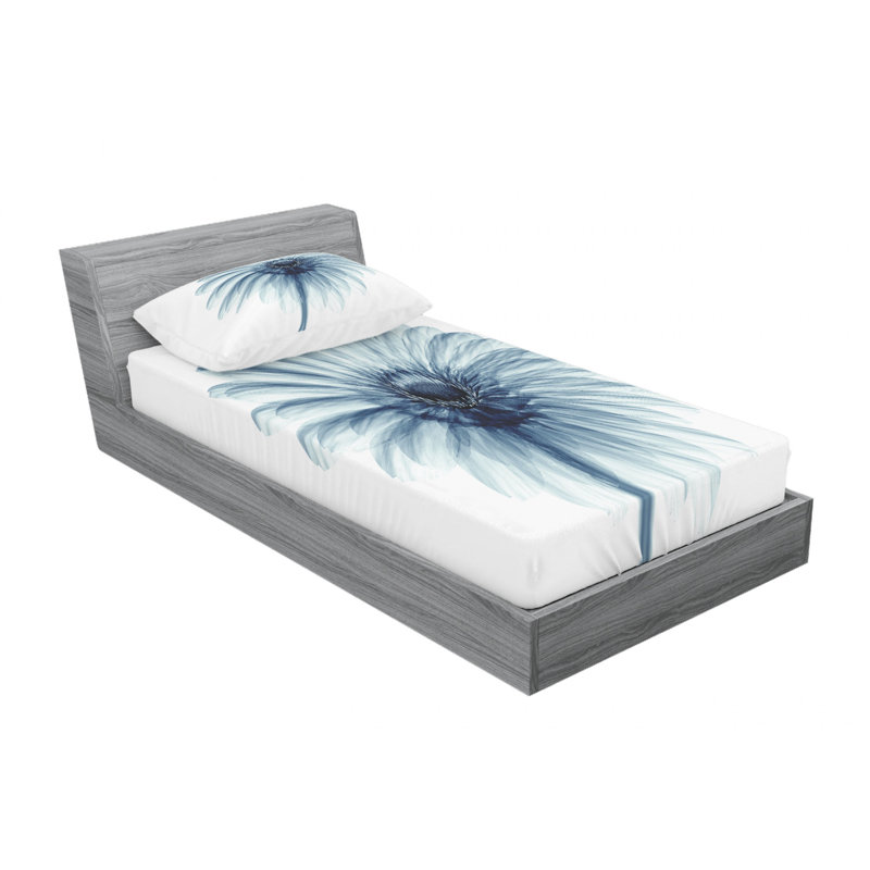 Microfiber Sheet Set, Twin Sheet Set with Fitted Sheet