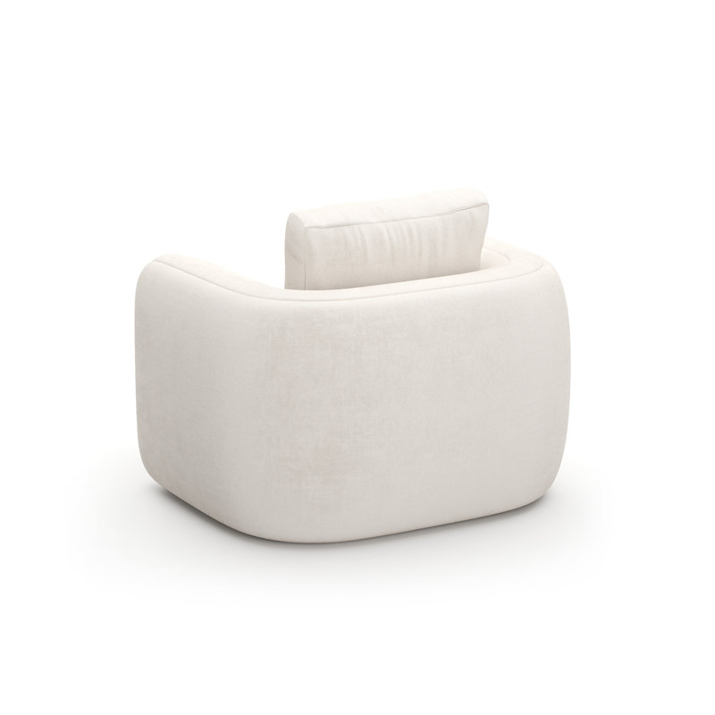 Overlap Chair Ecru, White