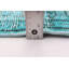 Tapis turquoise en laine noué à la main de conception unique 2000 pi 6 pi 1 po x 9 pi 1 po Odai