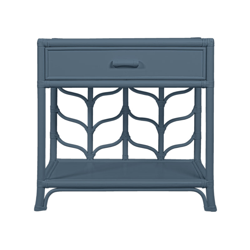 Ivy 1 - Drawer Nightstand, Regatta Blue