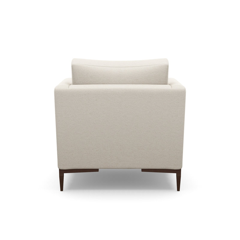 Aiden Accent Chair, Fleecy Vanilla (Performance fabric) 1351-92, Antique Bronze