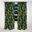 Motif vert forêt - Rideau bohémien - Velours obscurcissant - 1 panneau-107575417