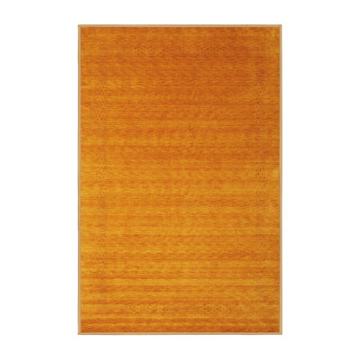 Tapis contemporain jaune