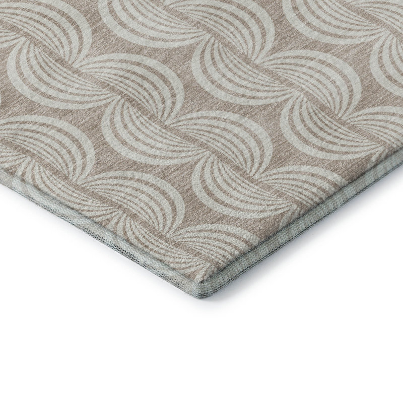 Tapis tourbillon AMF1056 lavable à la machine de qualité supérieure, Rectangle 10 pi x 14 pi