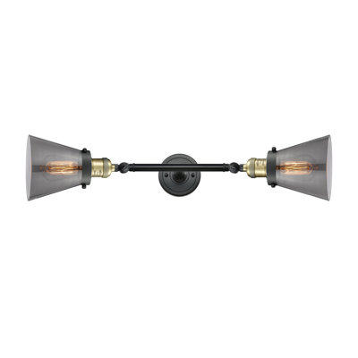 Cone 2 Light Tiltable Bath Vanity Light