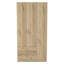 Armoire trois portes Clark, chambre, chêne clair-282032638