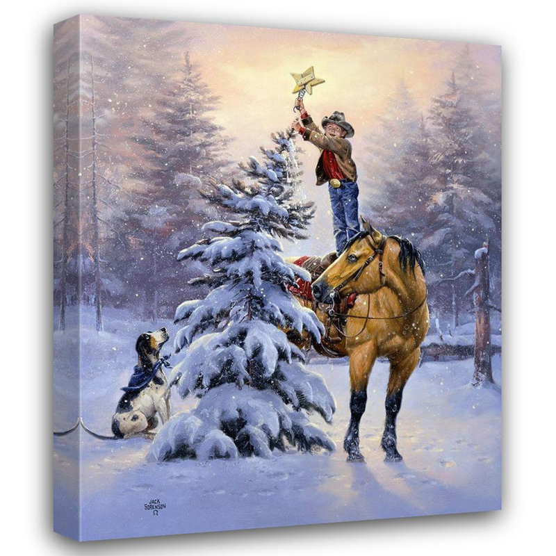 «The Holiday Aisle® Sorenson, Jack», reproduction d'art sur toile tendue sous le titre:, H 18 po x l 15 po