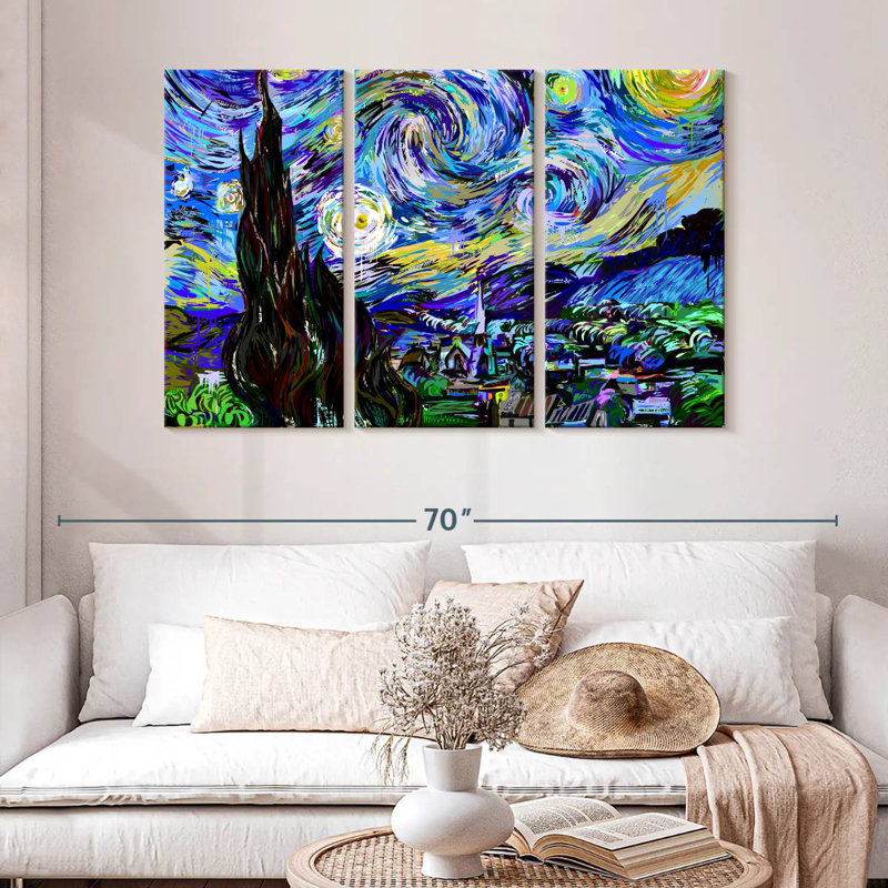 Avery Starry Night 2019, 32" H x 50" W