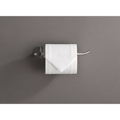 2 Pieces Paper Towel Holder Stainless Steel Brushed Nickel Self-Adhesive No-Drill Wall Mount Rustproof