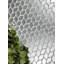 Art Deco Handmade Frosted Mirror 12" x 13" Glass Peel & Stick Tear Drop Mosaic Tile