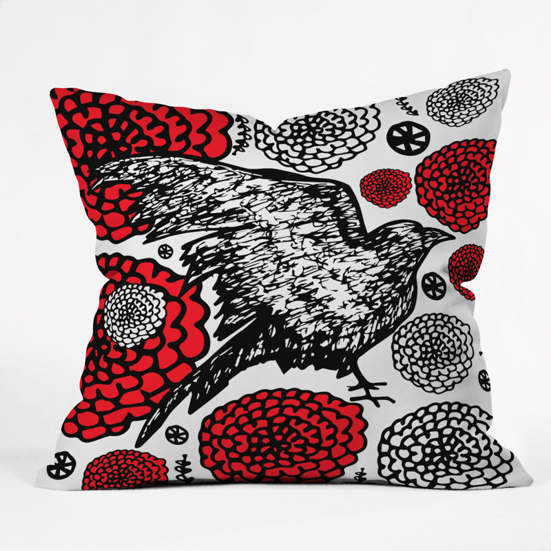 Coussin Raven, 18 po x 18 po