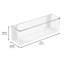 iDesign Magnetic Organizer Bins for Laundry Room - For Stain Removers, Dryer Sheets, and Detergent
