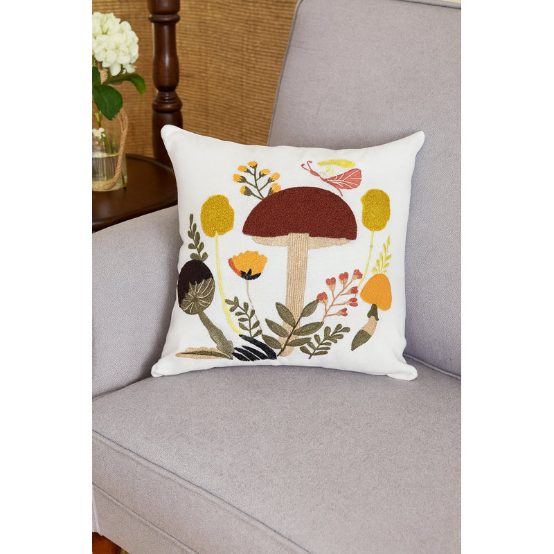Coussin décoratif champignon