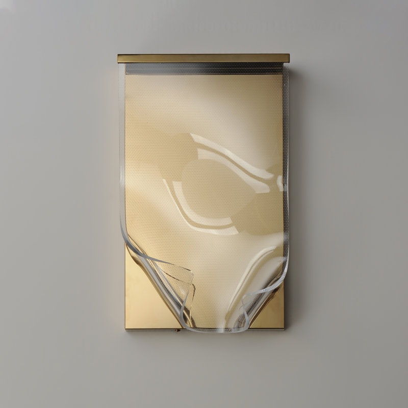 Rinkle Stainless Steel LED Flush Mounted Sconce