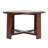 Elysa Elegant Acacia Trestle Round Coffee Table-2005853319