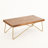 Rayos Solid Wood Top Single Coffee Table