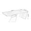 Bureau rectangulaire en bois massif brun-180190717