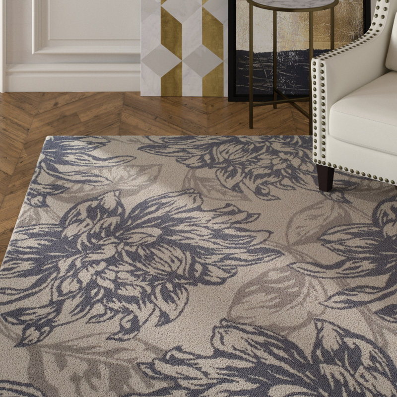 Mandurah Floral Indoor / Outdoor Rug, Rectangle 8' x 10'