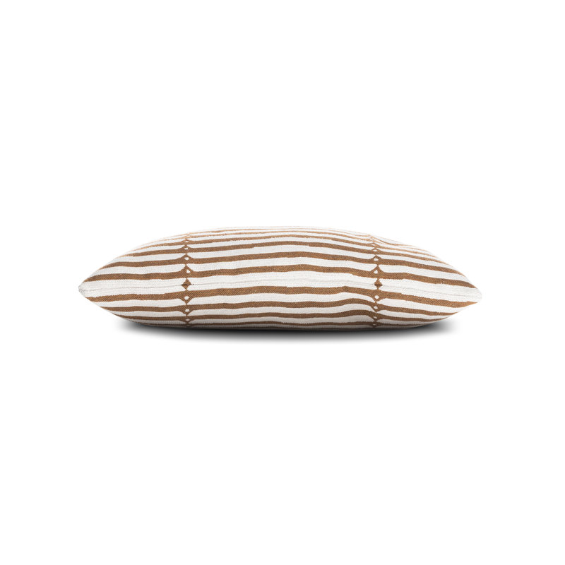 Sincerity Outdoor Rectangular Sunbrella® Pillow Cover & Insert, Caramel