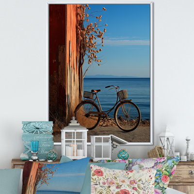 Cobalt cruiser bicyclette sur toile