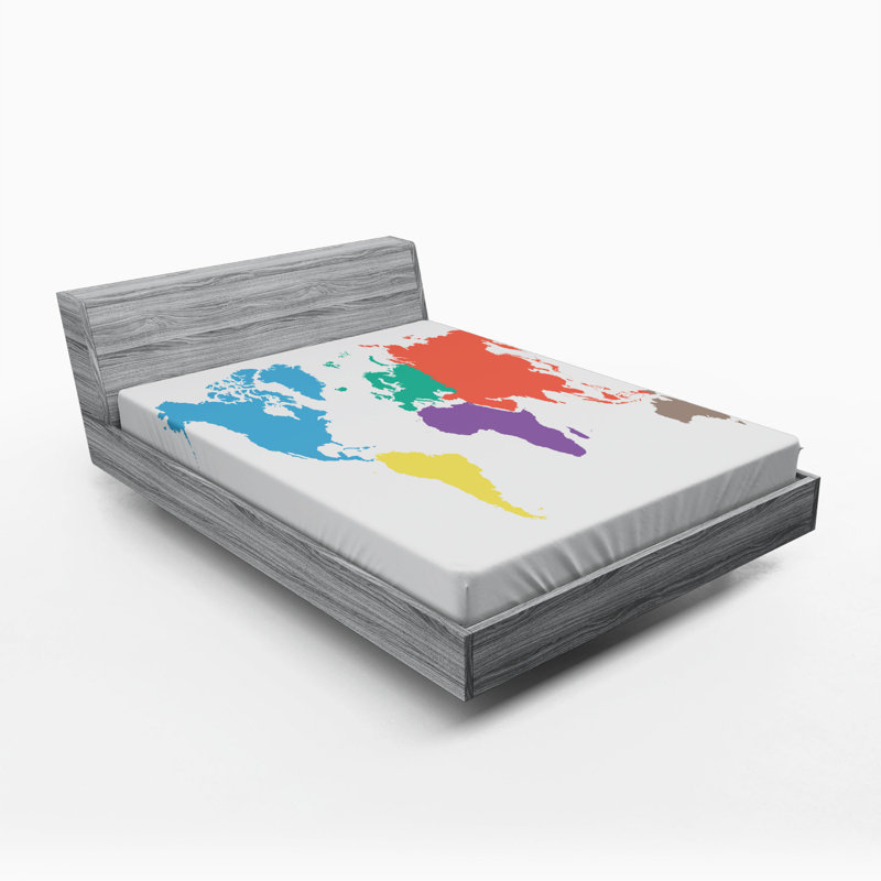 Microfiber Fitted Sheet, Queen Fitted Sheet