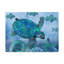 « ocean blues turtle », reproduction de peinture à l’acrylique sur toile tendue-31333189