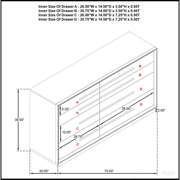Dimensions du produit