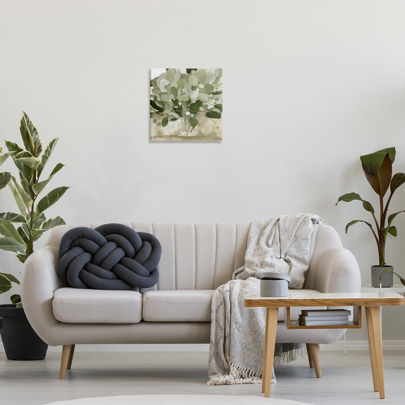Art mural sur toile Bouquet, design par Carol Robinson, H 17 po x l 17 po