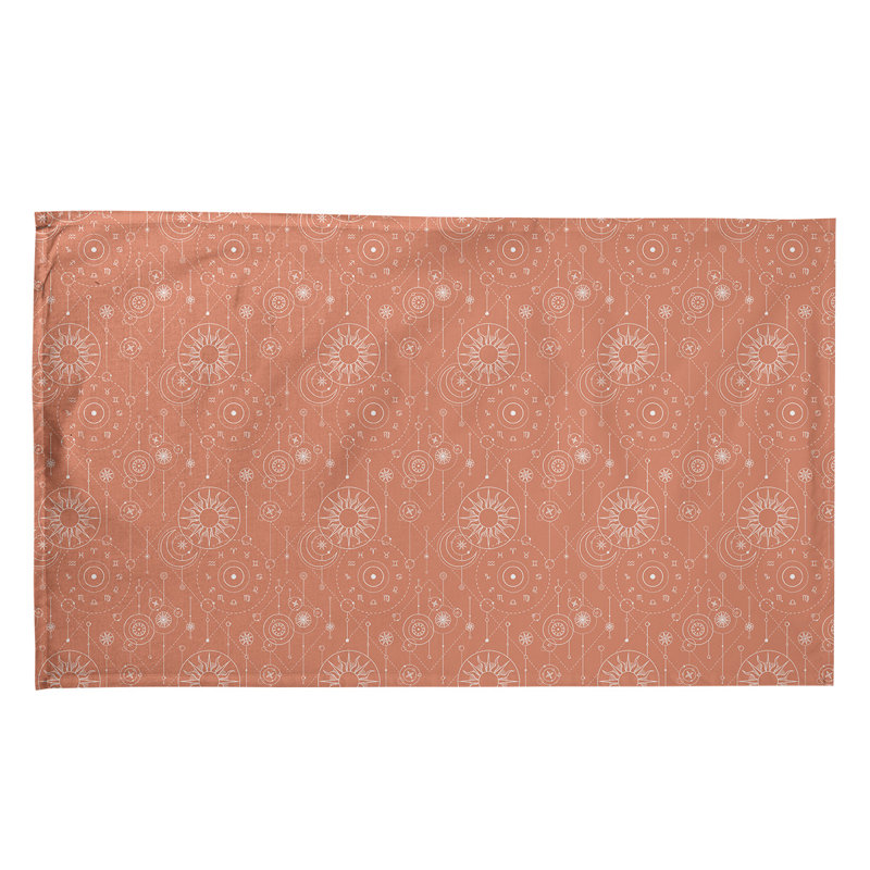 Tea Towel Kitchen Towel, Cotton Twill, Orange