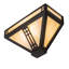 Prairie Loft 1 - Light Flush Mounted Sconce-16183291
