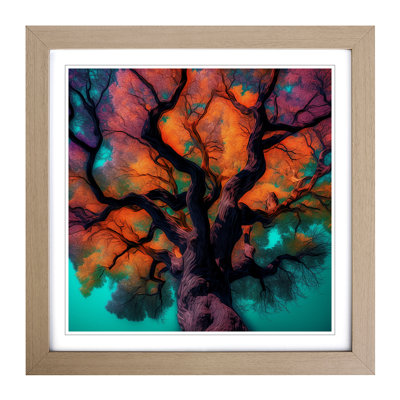 Tree Precisionism - Framed Print
