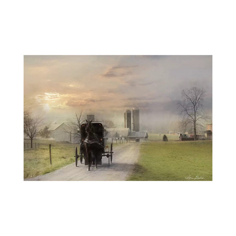 Morning Exercise 1 Piece Wrapped Canvas Wall Art, 66.04 cm H x 45.72 cm W x 3.175 cm D